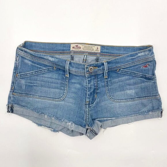 Low Rise Jeans Hollister 00s Jeans Women's Low-Rise Dark Wash